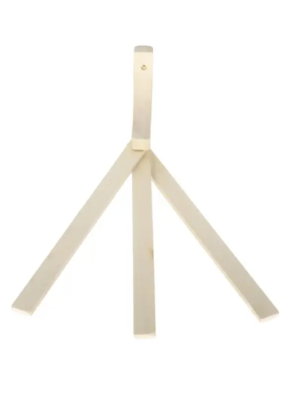 Вешалка для бани и сауны &laquo;Веер&raquo;, 40&times;24 см, деревянная, 3 рожка