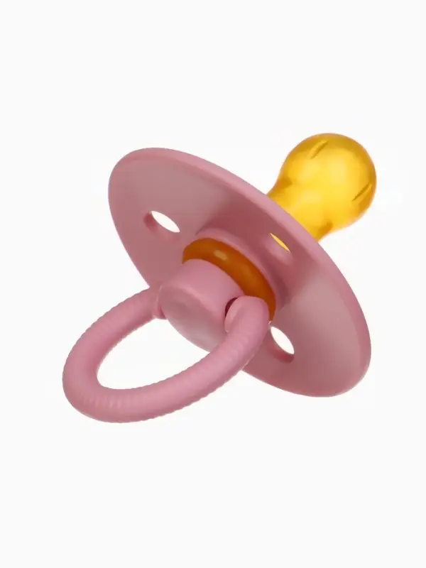 Соска - пустышка классическая, латекс, цв.пыльно-розовый, в контейнере, от 0 мес., M&B Соска - пустышка классическая, латекс, цв.пыльно-розовый, в контейнере, от 0 мес., M&B