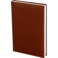 Ежедневник недатированный коричн, А5, 148x218, 352стр, Agenda