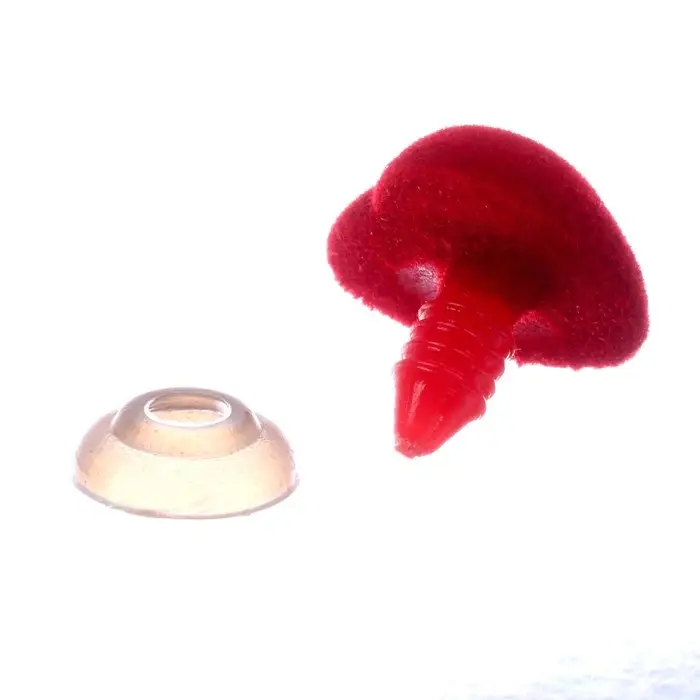 Носик винтовой с заглушкой, ворсистый, набор 5 шт., размер 1 шт.: 2.2×1.8 см Носик винтовой с заглушкой, ворсистый, набор 5 шт., размер 1 шт.: 2.2×1.8 см