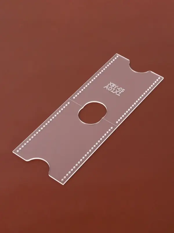 Лекало &laquo;Картхолдер&raquo;, 9&times;6 см, 5&times;0.5 см, акрил, прозрачный