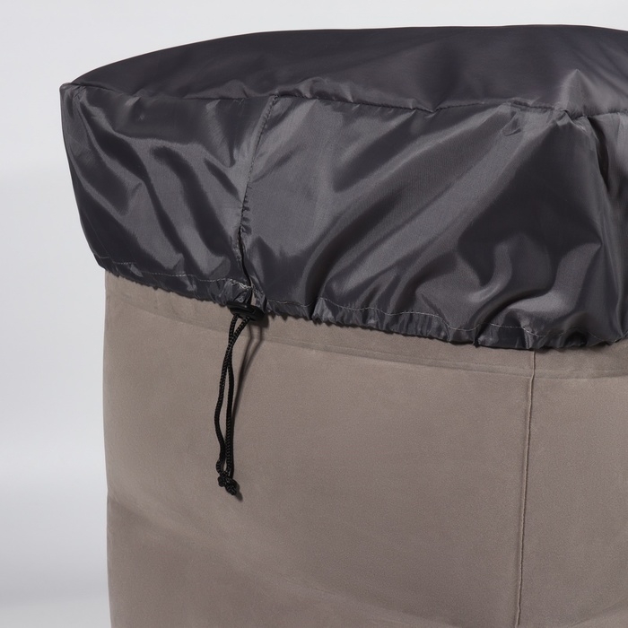 Подушка надувная, 40 × 30 × 45 см, в чехле, цвет серый Подушка надувная, 40 × 30 × 45 см, в чехле, цвет серый