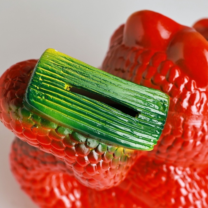 Новый год. Символ 2025. Копилка Новый год. Символ 2025. Копилка "Змея с купюрой" 20х16см, красная