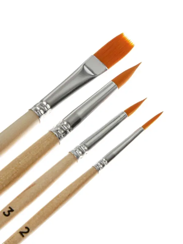 Набор кистей 4 штуки ErichKrause Sport DNA