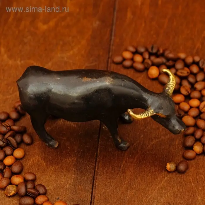 Сувенир бронза  Сувенир бронза "Бык" 11,5х4,5х6 см
