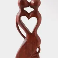 Сувенир &laquo;Узы брака&raquo;, 40&times;16&times;4.5 см, дерево, коричневый