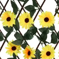 Ограждение декоративное &laquo;Подсолнух&raquo;, 120&times;40 см, Greengo