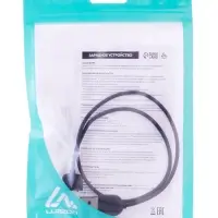 Зарядное устройство для Mi Band 5/6/7 Luazon UC-02, 14 см, чёрный