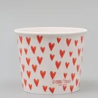 Стакан для цветов 1.5 л, &laquo;Сердца&raquo;