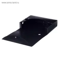 Короб архивный на кнопке А4 Calligrata, 70 мм, 800 мкм, разборный, чёрный