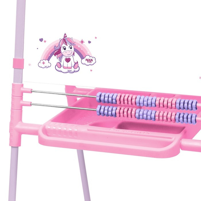 Мольберт двусторонний регулируется по высоте с единорогом 755х530х470 Мольберт двусторонний регулируется по высоте с единорогом 755х530х470