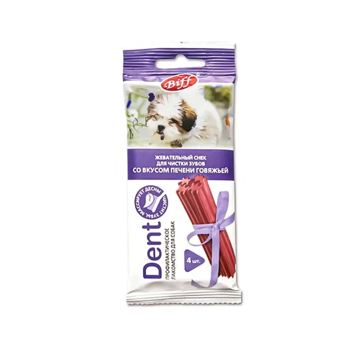 Жевательный снек Titbit со вкусом печени говяжьей для малых пород, 40 г Жевательный снек Titbit со вкусом печени говяжьей для малых пород, 40 г