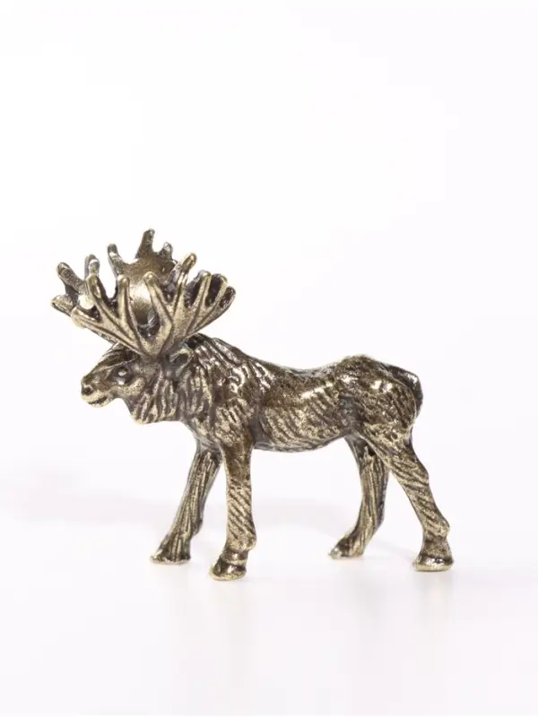 Фигурка декоративная &laquo;Лось&raquo;, металл, 4.5&times;2&times;4.1 см