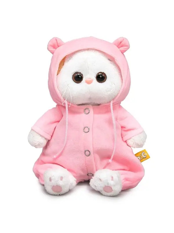 Мягкая игрушка &laquo;Кошечка Ли-Ли&raquo; baby в комбинезоне и с цветочком, 20 см