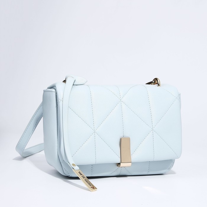 Сумка-мессенджер на магнитах, цвет голубой Сумка-мессенджер на магнитах, цвет голубой