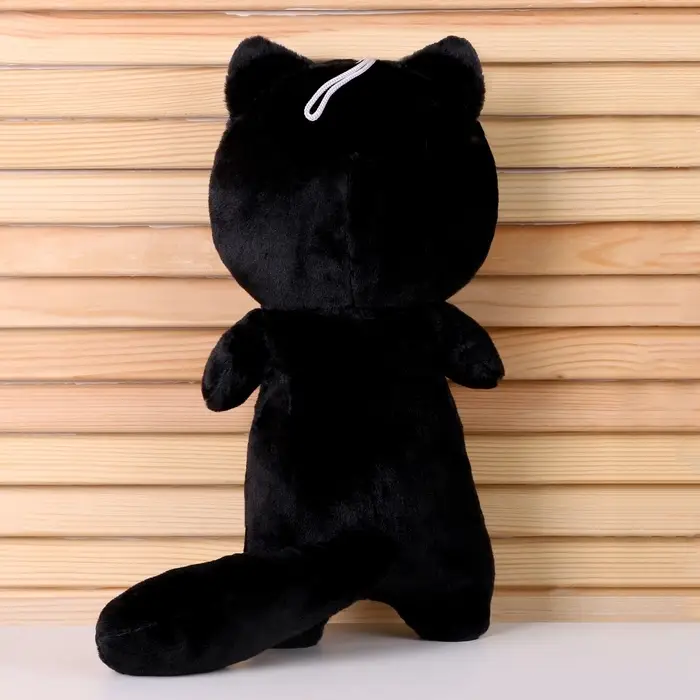 Мягкая игрушка &laquo;Кот&raquo;, 30 см, чёрная