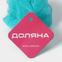 Мочалка для тела Доляна &laquo;Шар&raquo;, 15 г, МИКС
