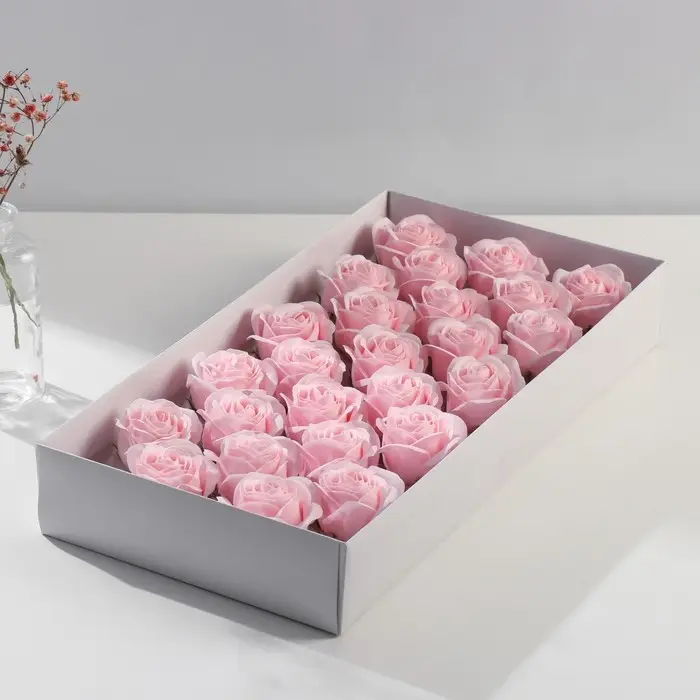 Мыльные лепестки Мыльные лепестки "Бутон королевской розы. Светло-розовый" 7х7х6 см