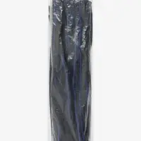 Молния &laquo;Трактор&raquo;, №5, разъёмная, замок автомат, 70 см, чёрная, синяя