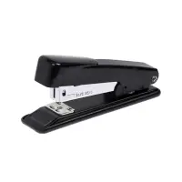 Степлер №24-26/6 18 л, металлический, чёрный