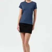 Футболка женская Regent Fit Women синий меланж, размер S