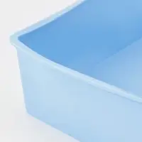 Форма для выпечки Доляна &laquo;Квадрат&raquo;, 20.5&times;5 см, силикон, светло-голубая