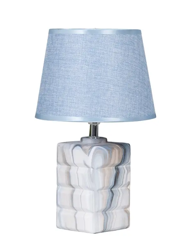 Лампа настольная &laquo;Атриум&raquo; E14, 1х40Вт, синий, RISALUX