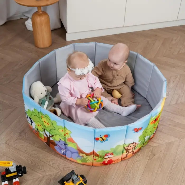 Сухой бассейн  Сухой бассейн "Сафари", складной, без шариков ДМФ-МК-02.61.02