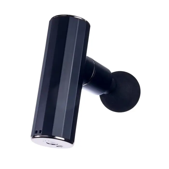 Массажёр для тела Hoco HP50, перкуссионный, 4 режима, 4 насадки, 3200 об/мин, чёрный