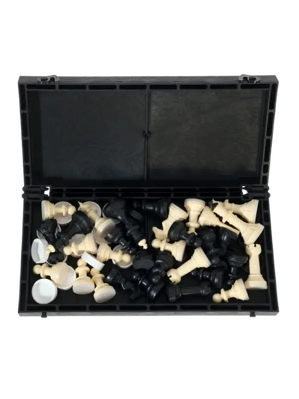 Настольные игры 2 в 1 &laquo;Семейная&raquo;: шахматы, шашки, доска пластик 30&times;30 см