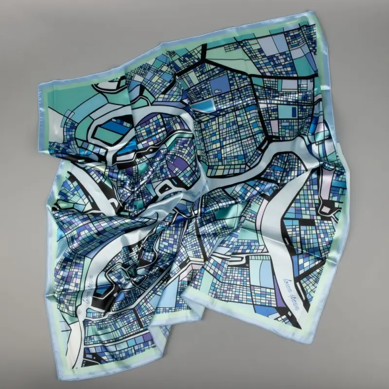 Платок с печатью на заказ ColorSharm, M Платок с печатью на заказ ColorSharm, M