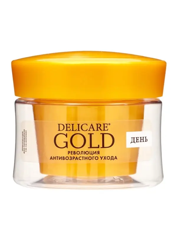 Крем для лица дневной Delicare Gold, 50+, 50 мл