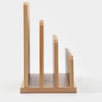 Подставка для разделочных досок и крышек Доляна, 18&times;10 см, 3 секции