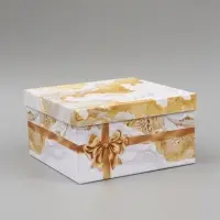 Набор подарочных коробок 10 в 1 &laquo;Золотая коллекция&raquo;, 10.2&times;10.2&times;6 - 28.2&times;28.2&times;15 см