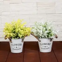 Искусственный цветок в горшке &laquo;Садовый рай&raquo;, колокольчики, 11&times;20 см, МИКС