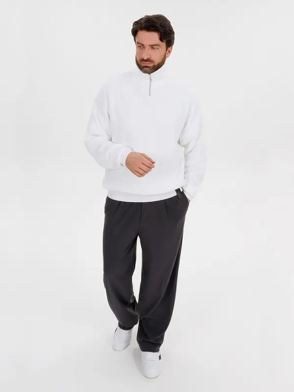 Джемпер Siluetti Birne, молочно-белый, размер S/M Джемпер Siluetti Birne, молочно-белый, размер S/M