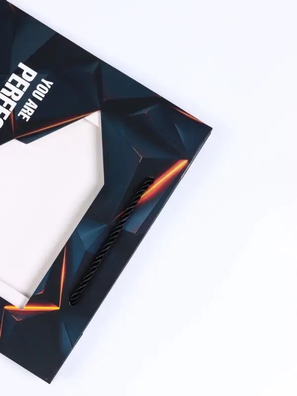 Пакет подарочный с окном Perfect, 25&times;10&times;22 см
