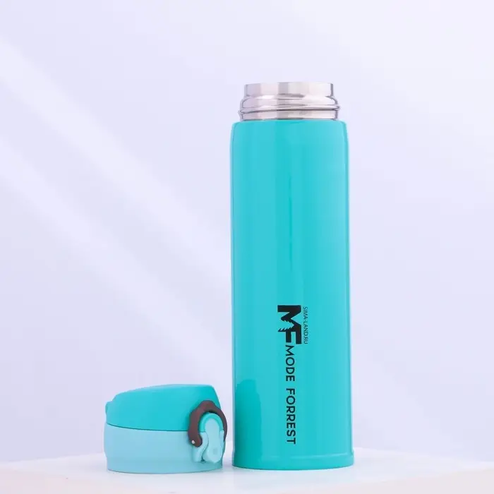 Термос с кнопкой Mode Forrest, 450 мл, голубой, время сохранения тепла 10-12 ч Термос с кнопкой Mode Forrest, 450 мл, голубой, время сохранения тепла 10-12 ч