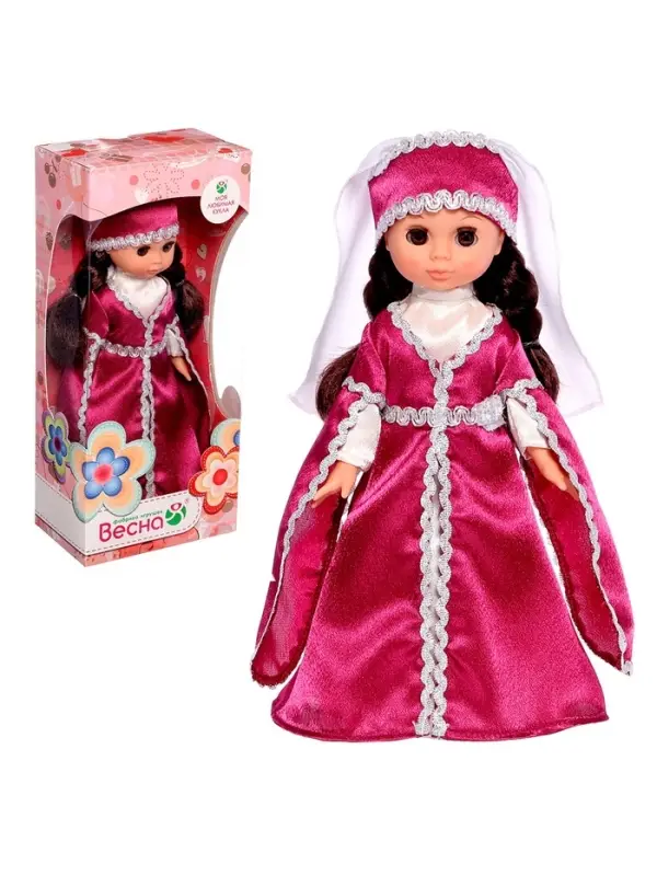 Кукла &laquo;Эля&raquo; в грузинском народном костюме, 30 см