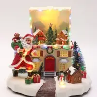 Фигура светодиодная &laquo;Новогоднее чудо&raquo; 26&times;23 см, муз, USB, AAx3 (не в комплекте), МУЛЬТИ