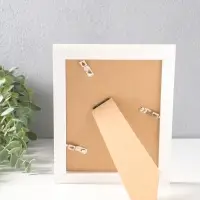 Фоторамка пластик 13х18 см "Остин" бело-бежевый 21,5х16,5х1,5 см