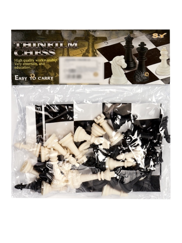 Шахматы 30 х 30 см, король h-5 см, d-2.2 см, фигуры пластик Шахматы 30 х 30 см, король h-5 см, d-2.2 см, фигуры пластик