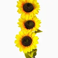 Цветы искусственные &laquo;Три подсолнуха&raquo;, 15&times;90 см