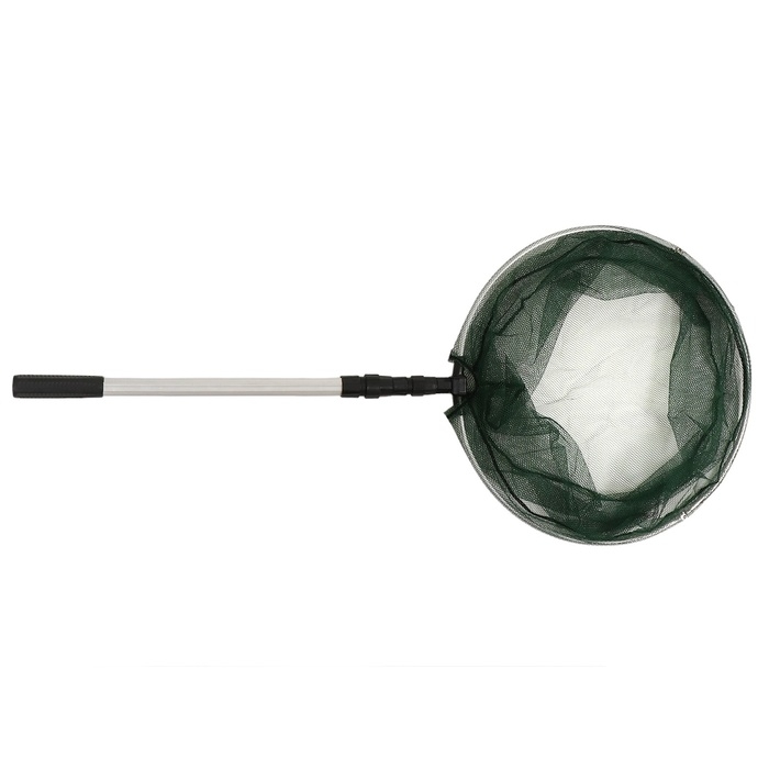 Подсачник складной телескопический П-07, усиленный, 200 см, круглый обод 60 см, капрон Подсачник складной телескопический П-07, усиленный, 200 см, круглый обод 60 см, капрон