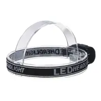 Фонарь налобный тм ЕРМАК, сенсорный, XPE LED + 3 SMD, 6 режимов, 500мАч, зарядка Type C, 57х29х38 мм