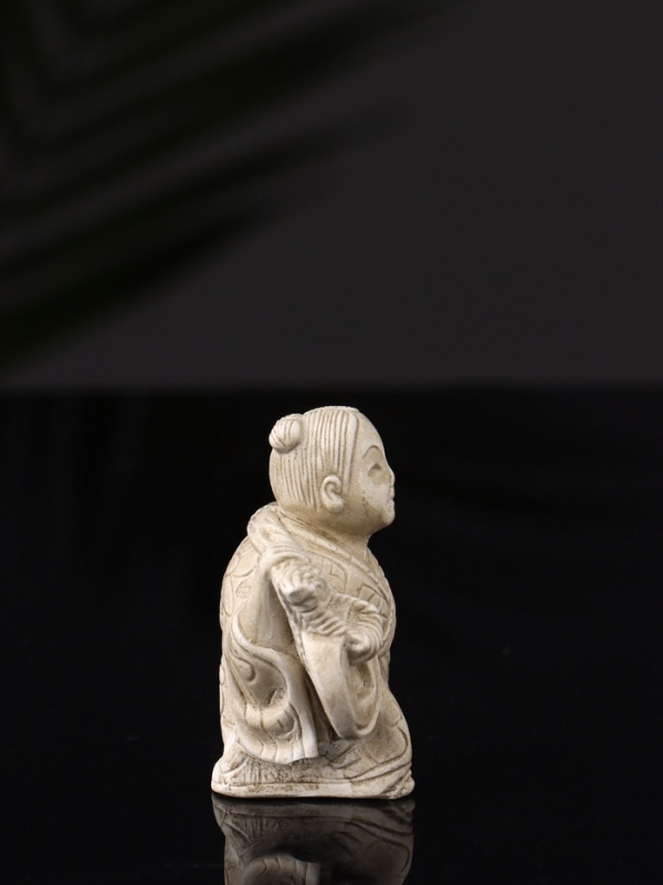 Набор фигур "Нэцкэ" 20х10х7 см, бежевый