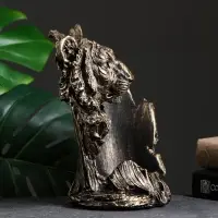 Подставка для бутылки &laquo;Тигр&raquo;, под бронзу, 16&times;18&times;24 см