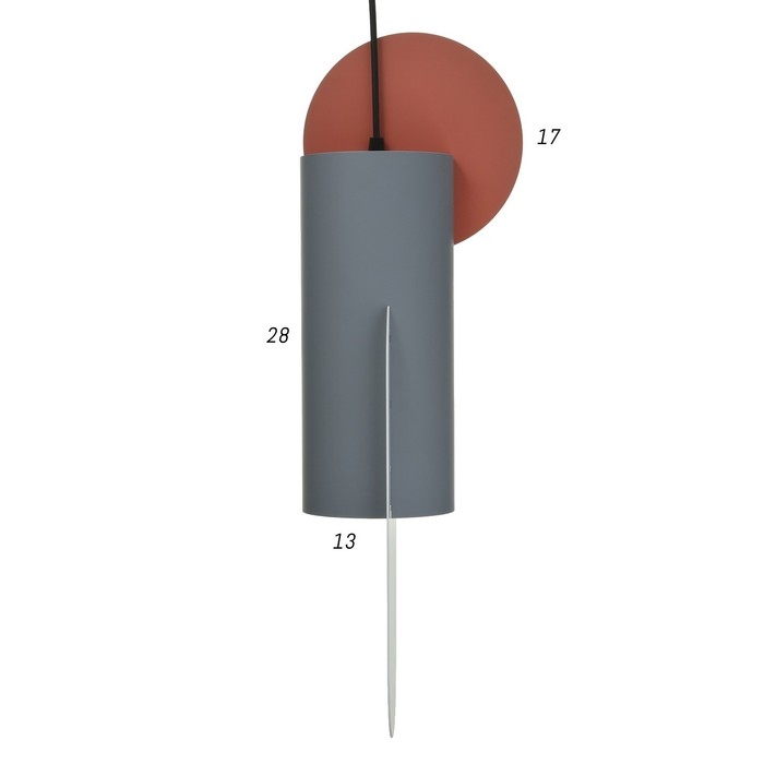 Светильник BayerLux 2282/1 E27 40Вт 12х12х27-127 см