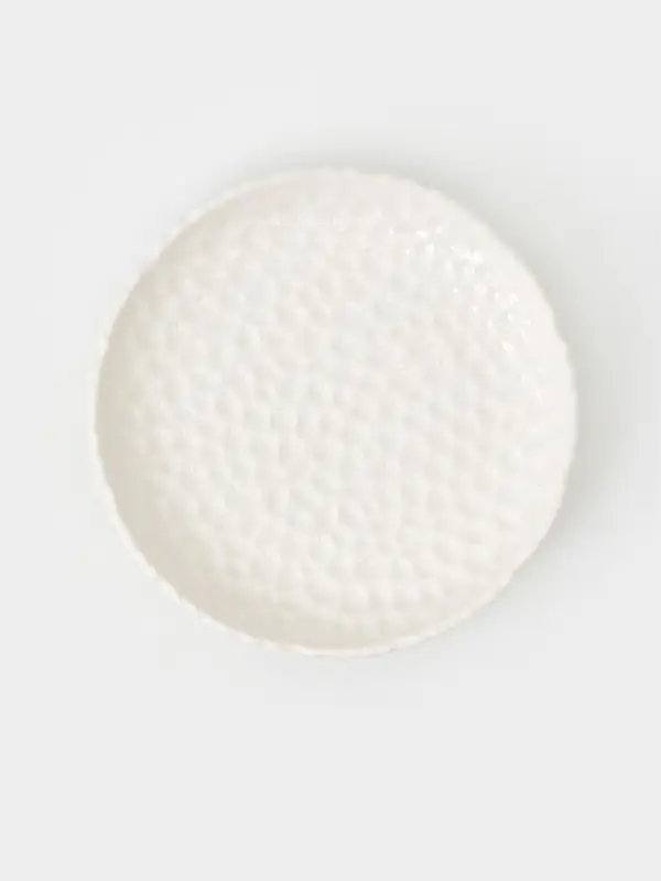 Тарелка пирожковая &laquo;Воздушность&raquo;, d=15 см, керамика, белая