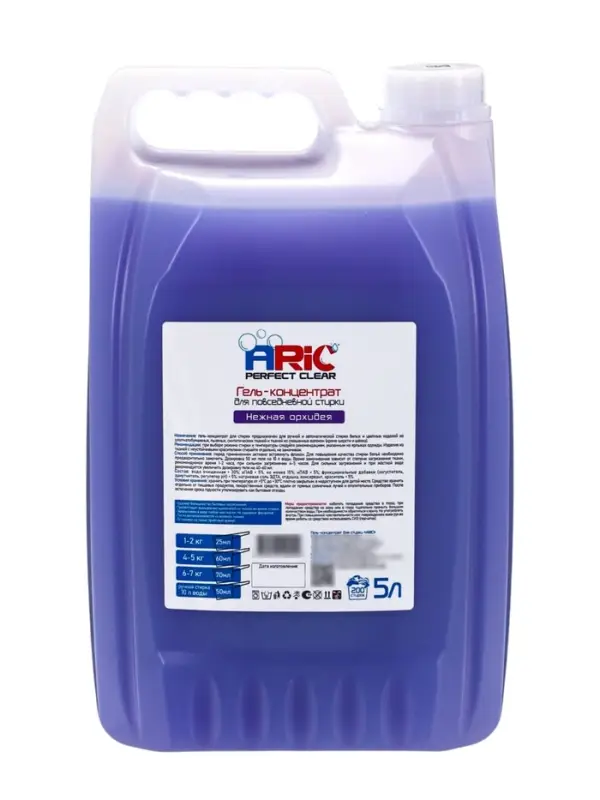 Гель для стирки ARIC нежная орхидея, 5 л (канистра)